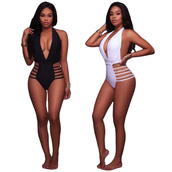 Astra Halter Cutout One-Piece Swimsuit