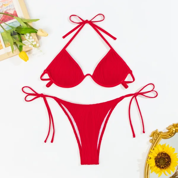Minimalist Underwire Bikini Set