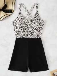 Black And White Leopard Print