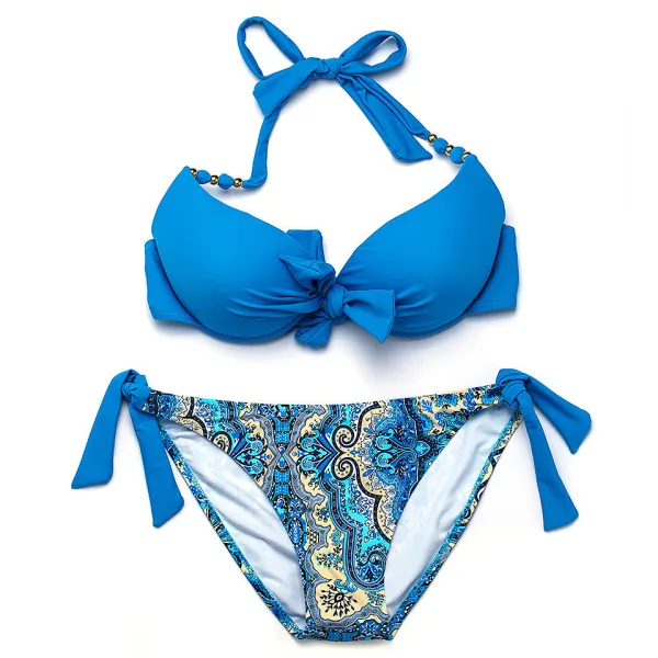 Essential Striped Bikini Set