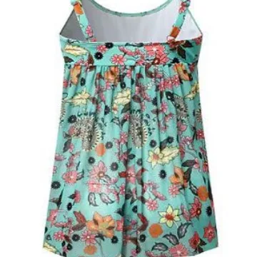 Emerald Floral One-Piece Swimsuit