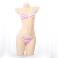 Pink And White Lace