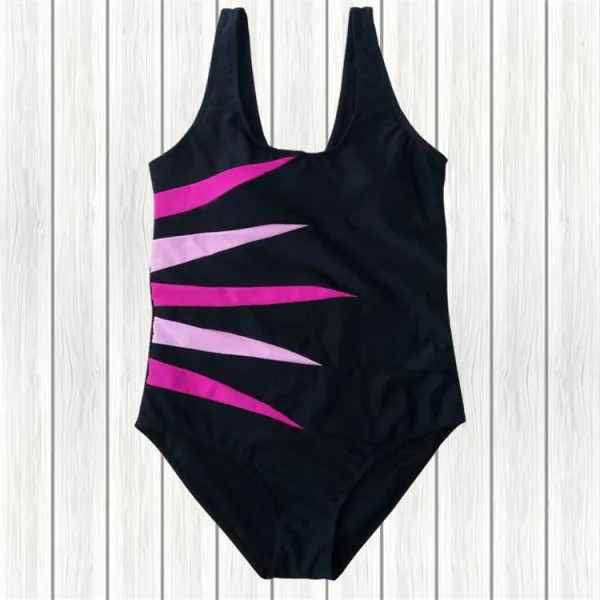 Color-Blocked One-Piece Swimsuit
