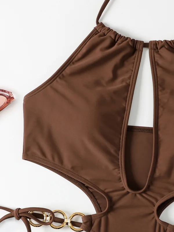 Luna Ring Detail One-Piece Swimsuit