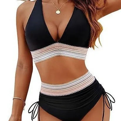 High-Waist Bikini Set