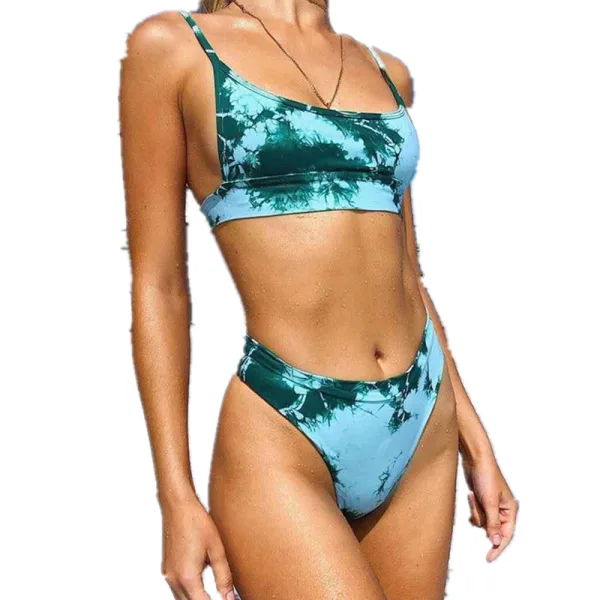 Gradient Two-Piece Bikini Set