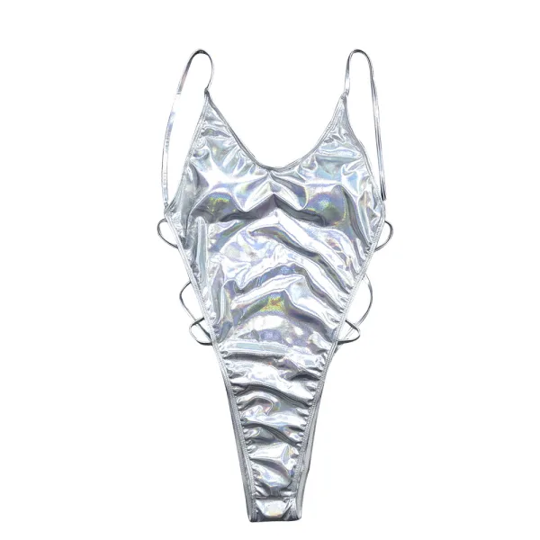 Braided Rope Tie-Dye Bikini Set