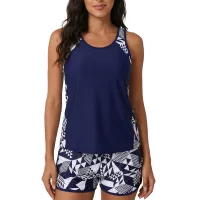 Dark Blue Geometric Figure