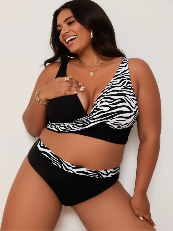 Classic Two-Piece Swimsuit Set