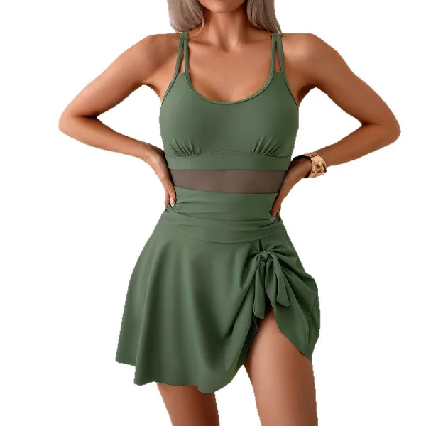 Essential Solid One-Piece Swimsuit