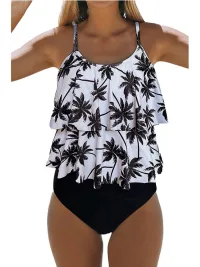 Coconut Tree Black Trousers