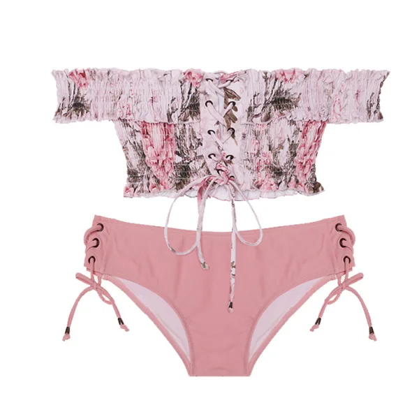 Triangle Strap Bikini With Adjustable Shoulders