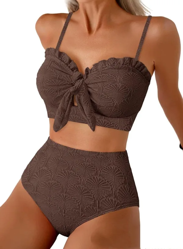Classic High-Waisted Bikini Set