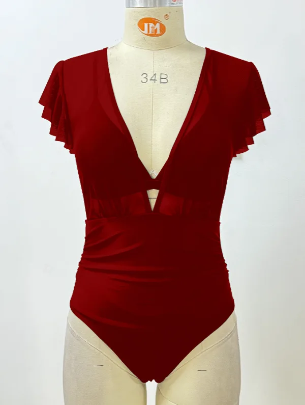 Essential Three-Piece Bikini and Swim Set