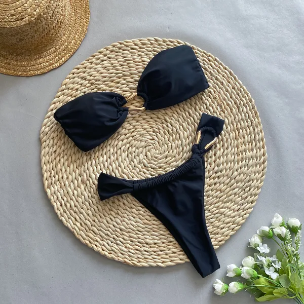 Minimalist Low-Rise Bikini Set