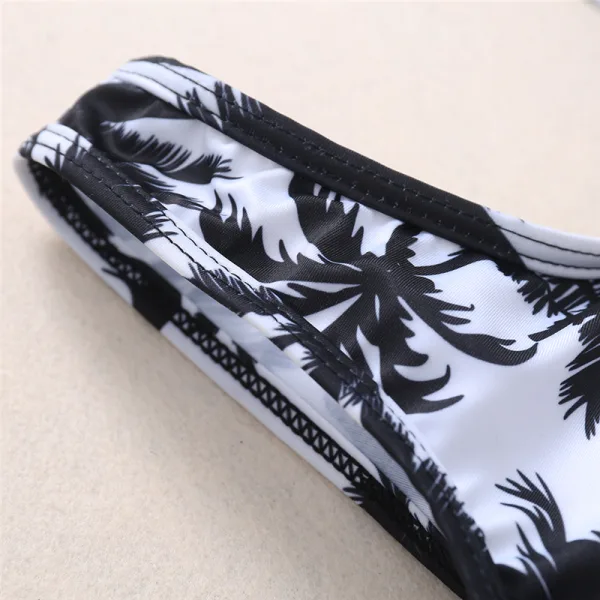 Coconut Palm Print Bikini Set