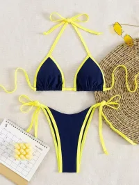Dark Blue And Yellow