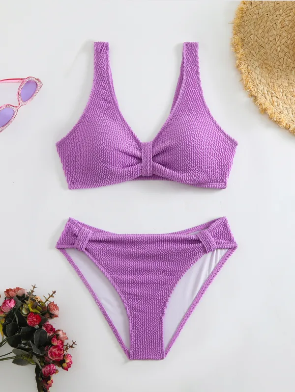 Essential Solid Bikini Set