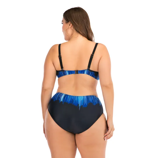 Coastal Underwire Bikini Set in Blue