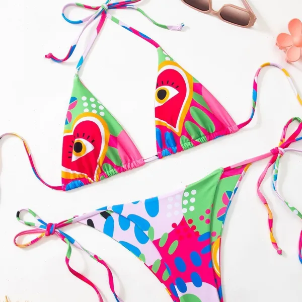 Minimalist Bandage Bikini Set