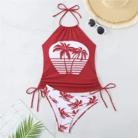 Brick Red Coconut Tree