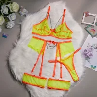Fluorescent Green Hit Orange