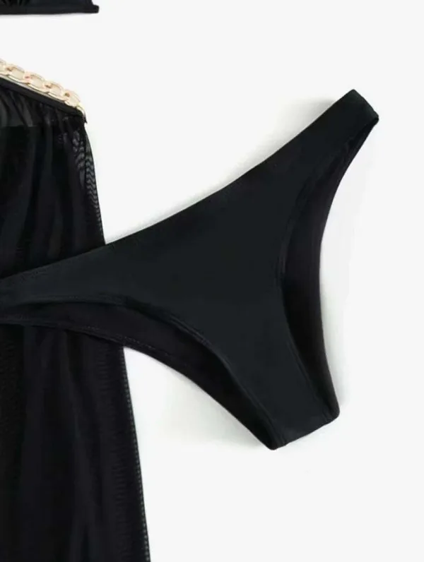Classic Triangle One-Piece Swimsuit in Solid Tones