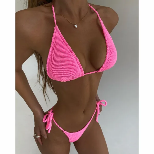 Classic Minimalist Two-Piece Bikini Set