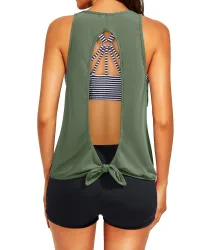 Army Green Stripe