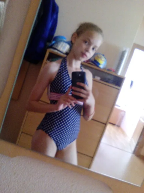Retro Polka Dot One-Piece Swimsuit