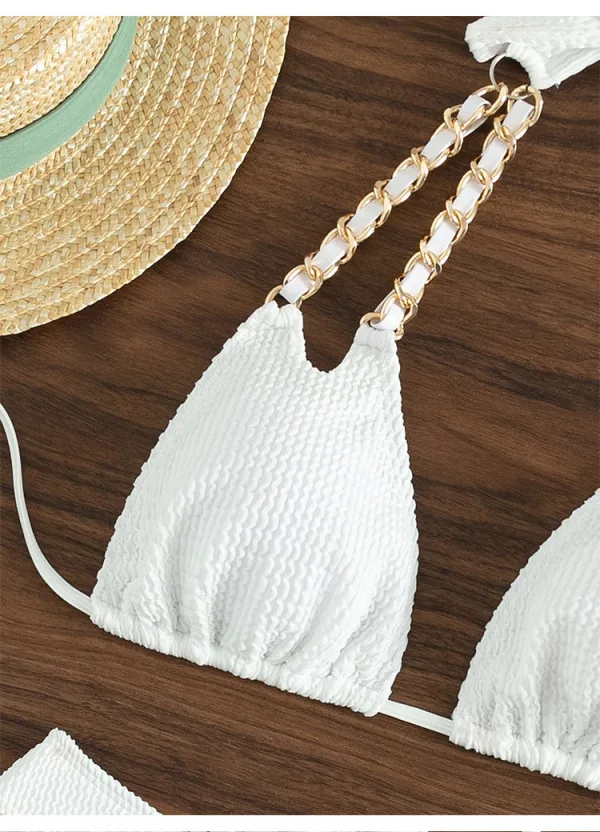 Luna High-Waist Suspender Bikini