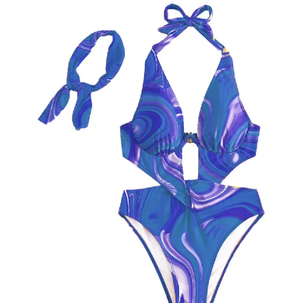 Coastal Stripe One-Piece Swimsuit