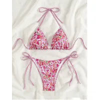 Red Floral Print