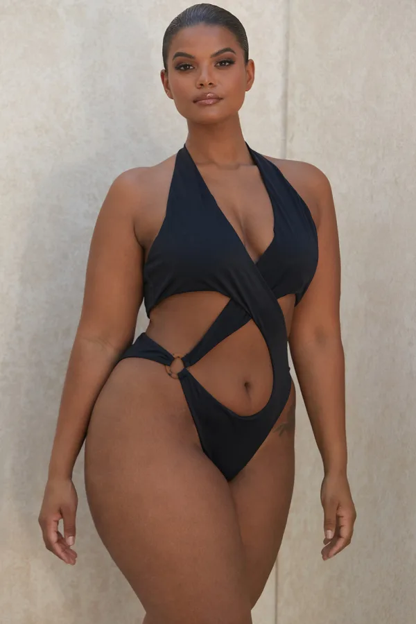 Luna Cross-Front One-Piece Swimsuit