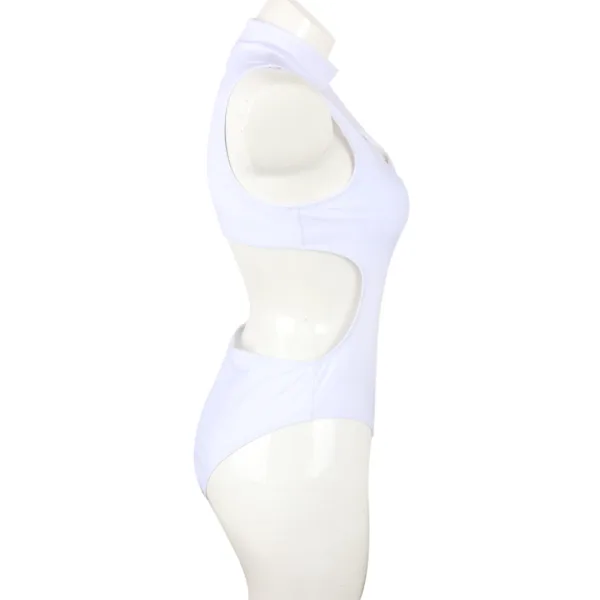 Essential Zipper Front One-Piece Swimsuit