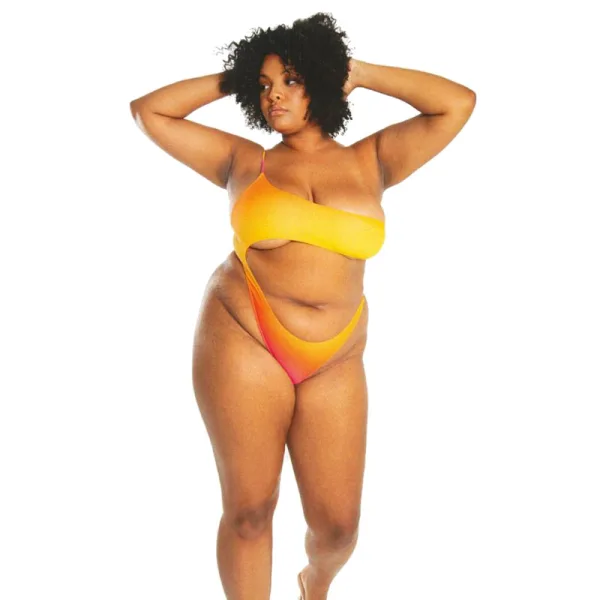Gradient One-Piece Swimsuit