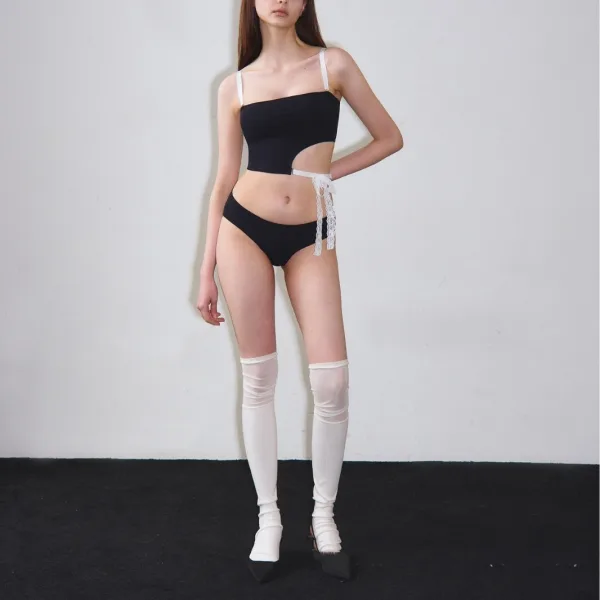 Pure Bow One-Piece Swimsuit