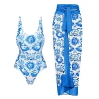 One Piece Swimsuit Set
