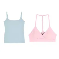 Blue Strap Pink Bikini