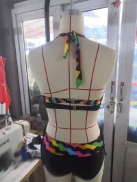 Rainbow Stripes Belt Section