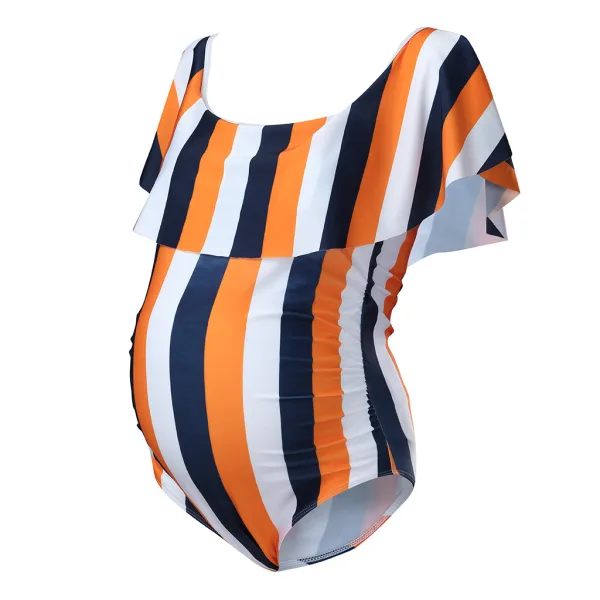 Printed One-Piece Swimsuit
