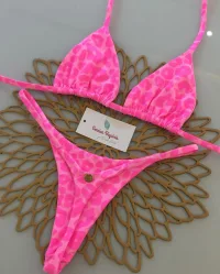 Pink Leopard Dot