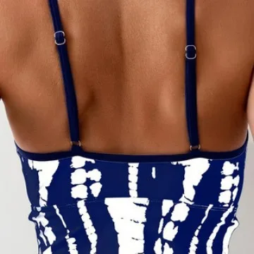 Coastal Striped Two-Piece Bikini Set