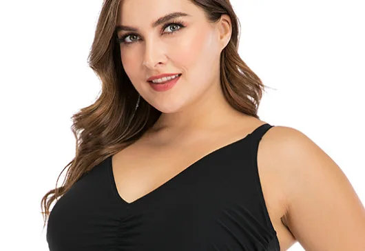 Classic One-Piece Swimsuit in Black