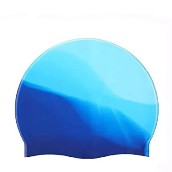 Gradient Silicone Swimming Cap