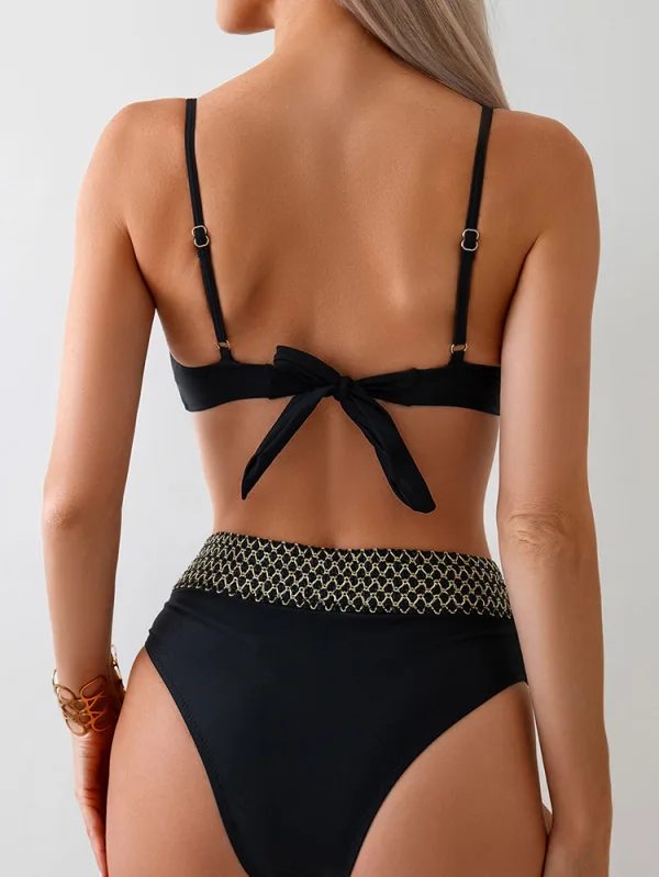 Classic Black Two-Piece Bikini Set