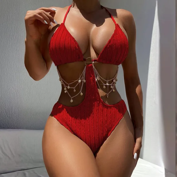 Celeste Cut-Out One-Piece Swimsuit