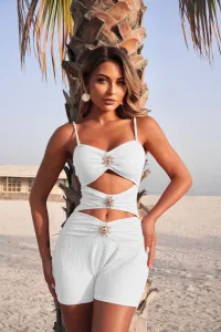 9350 White Swimsuit