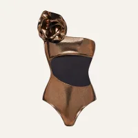 Golden Shoulder Swimsuit