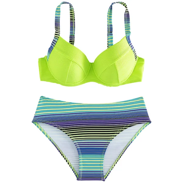 Verdant Halter Bikini Set